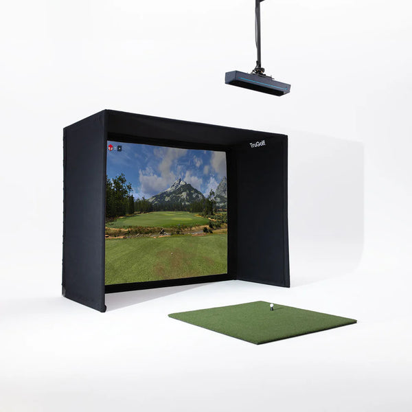 TruGolf Simulator Package on White Background