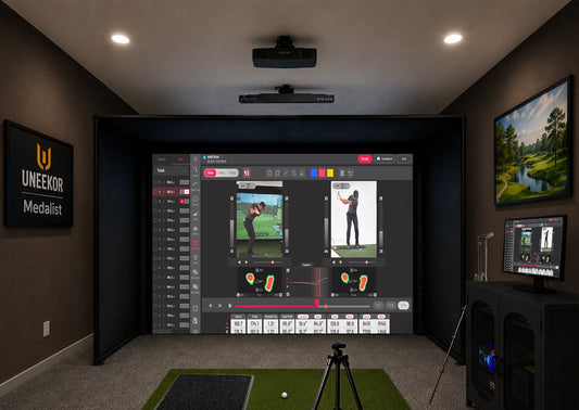 featured Image for Uneekor Eye XO2 Medalist Golf Simulator Package