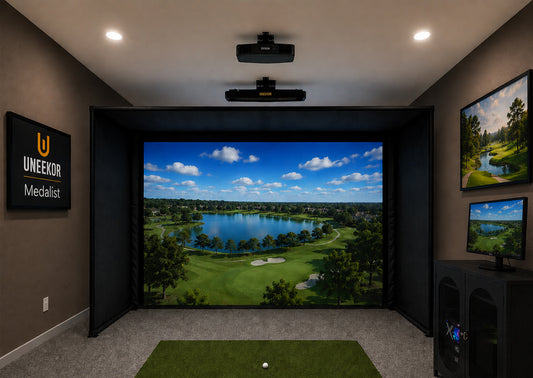 featured Image for Uneekor Eye XO Medalist Golf Simulator Package