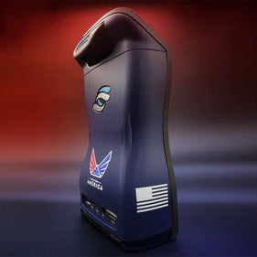 Foresight Volition QuadMax  in Front of Red White and Blue Background