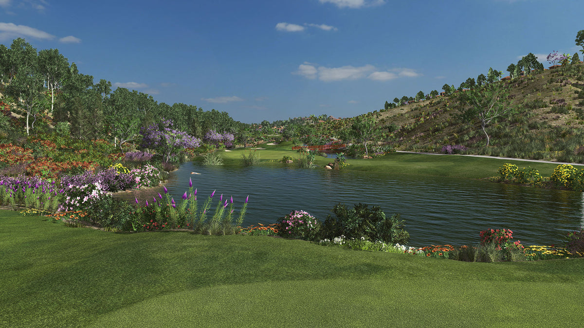 Aviara Golf Club Sim Software Screen Shot