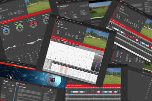 TruGolf Commercial Software Screenshot of Several Screenshots
