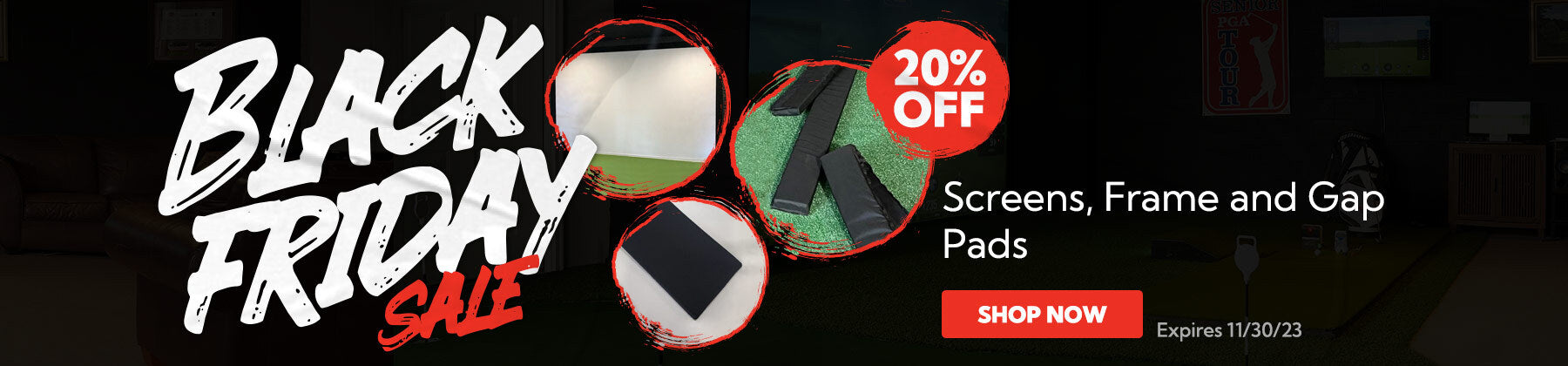 Save 20% on Screens, Frame and Gap Pads