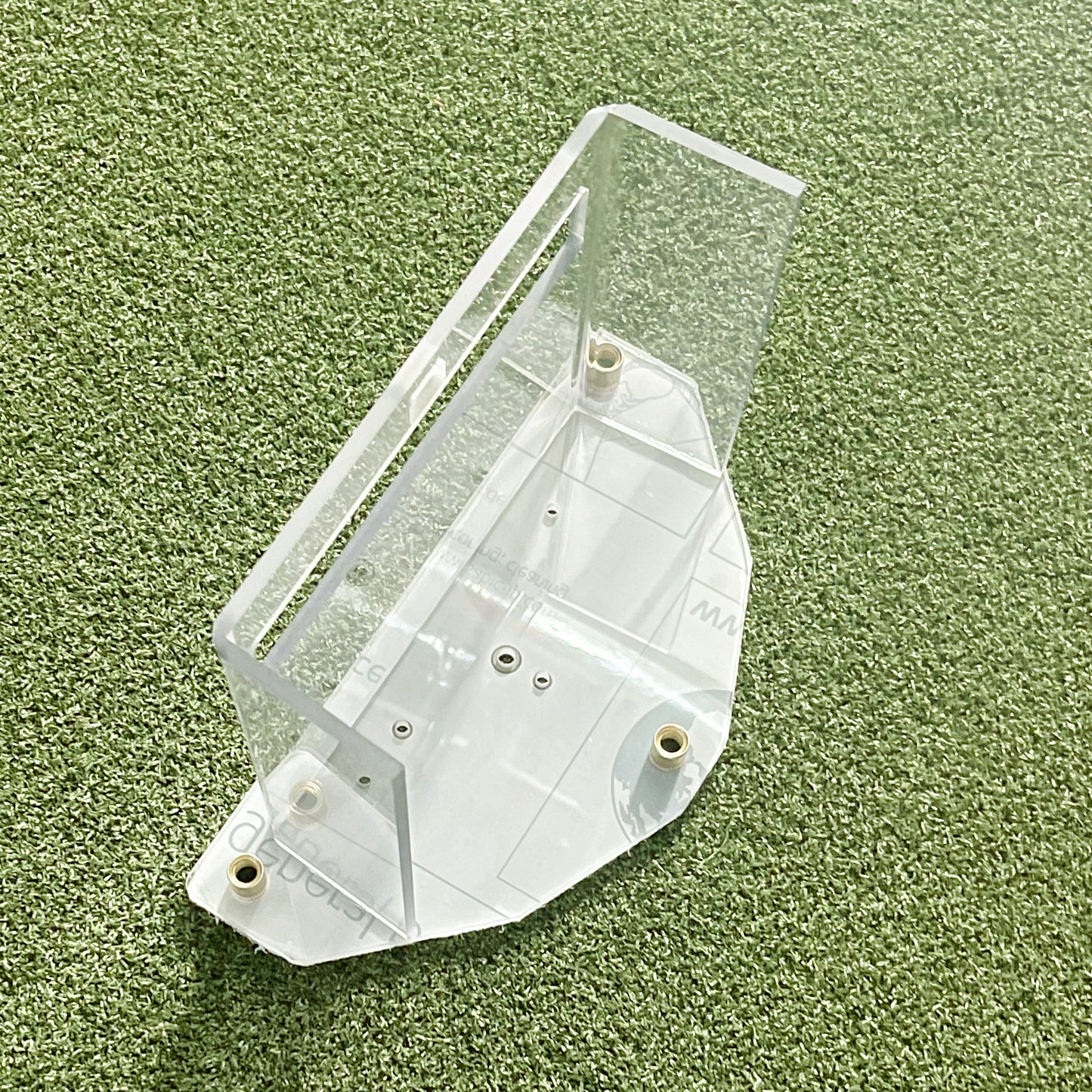 SkyTrak Plus Clear Protective Shield  Top Rear View