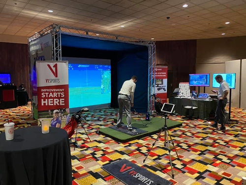 Trade Show Golf Simulator Rental