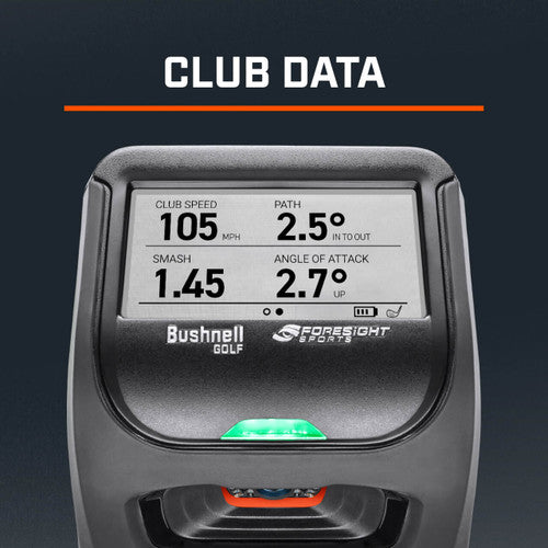 Bushnell Launch Pro Club Data Screen