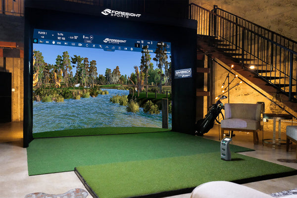 Sim-In-A-Box Birdie Golf Simulator Package Residential Install.