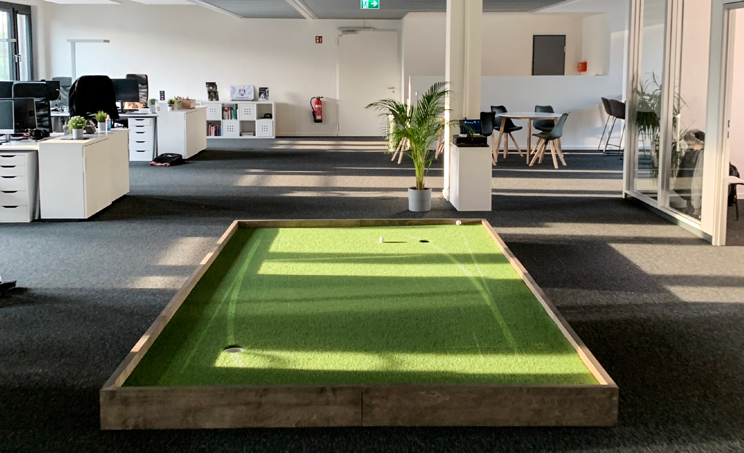 PuttView P8 Indoor Putting Green & Simulator