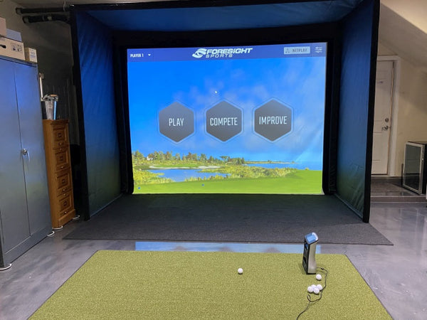 Ace GCQuad Elite Pro Golf Simulator Package