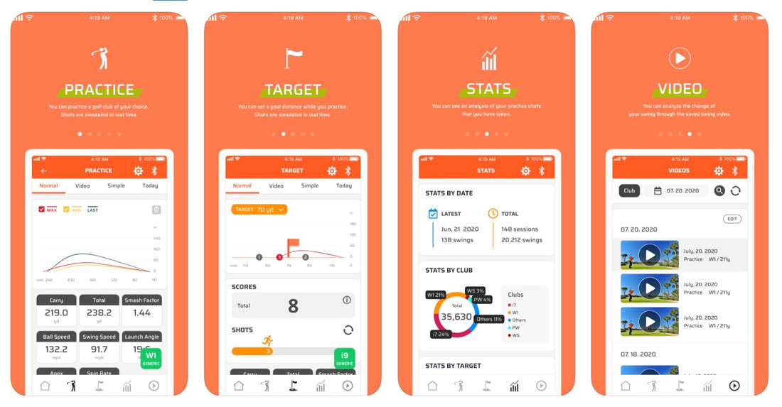 Swing Caddie SC300i Golf Launch Monitor