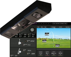 QED Golf Simulator Launch Monitor Product and software