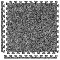 Golf Simulator Carpet Pad/Wall Tile 2' x 2' Grey Front